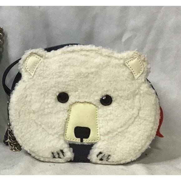 Kate Spade New York Cold Comforts Polar Bear Crossbody Bag Women's EUC - Picture 6 of 6